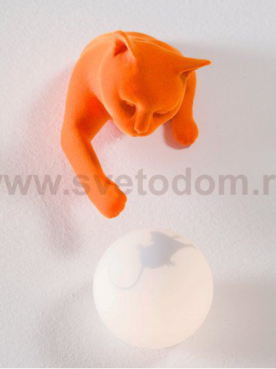 Настенный светильник Maoo orange velvet