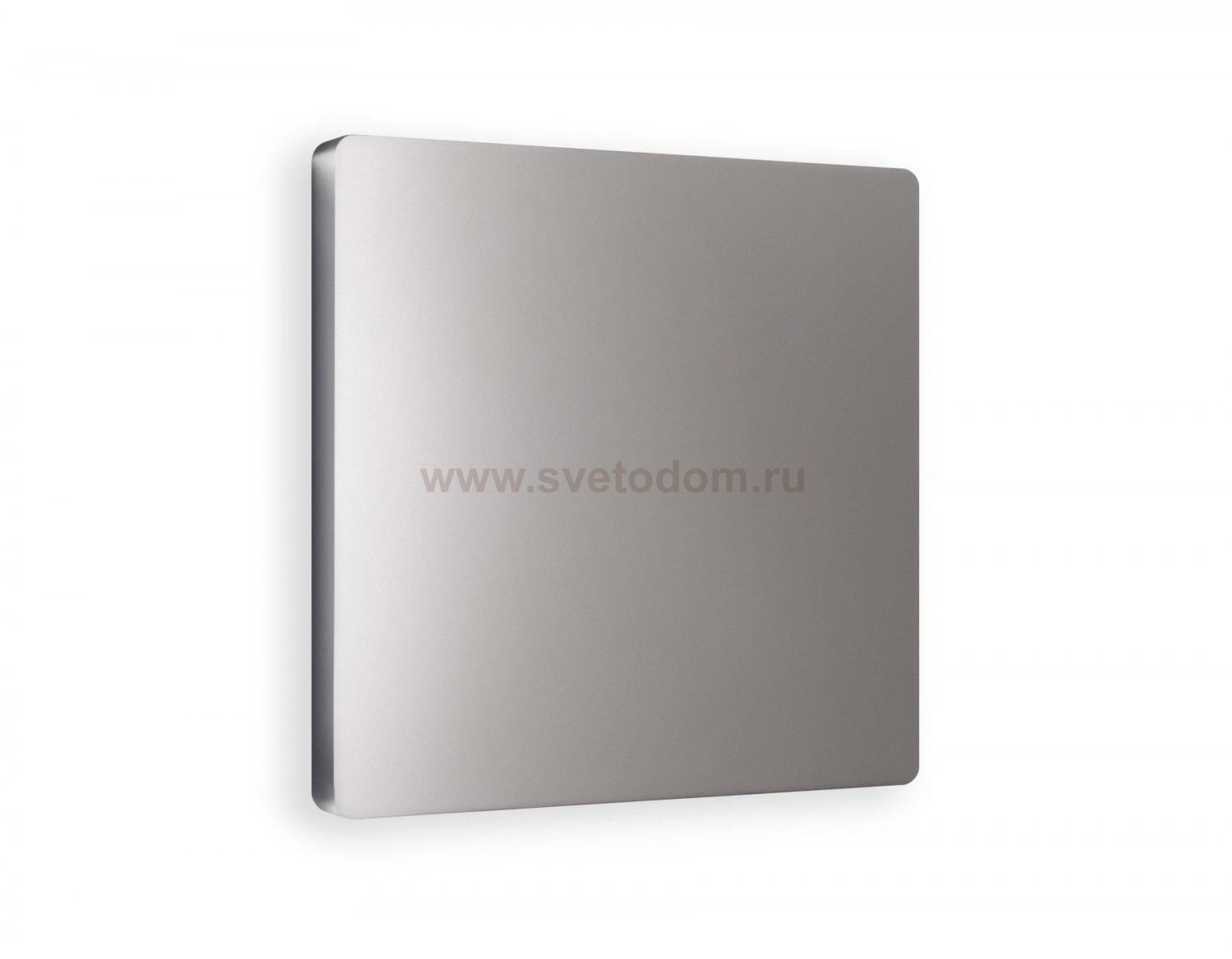 Лицевая панель ALFA (Сталь матовый) заглушка для суппорта QUANT AP5160 Ambrella Volt