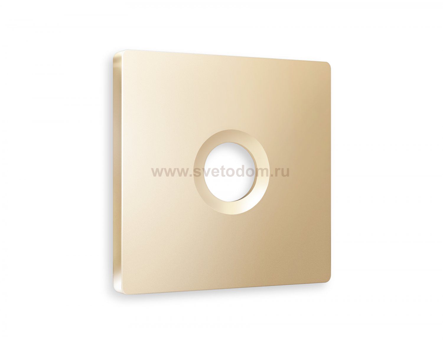 Лицевая панель ALFA (Шампань) для TV розетки QUANT AP6130 Ambrella Volt