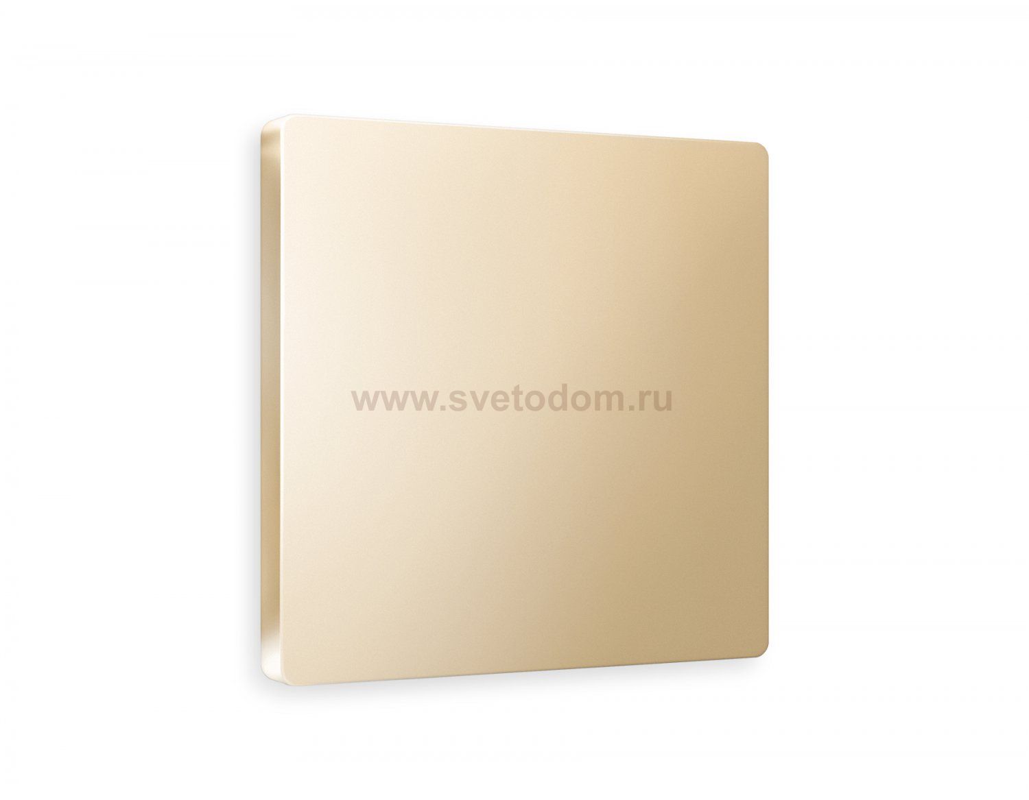 Лицевая панель ALFA (Шампань) заглушка для суппорта QUANT AP6160 Ambrella Volt