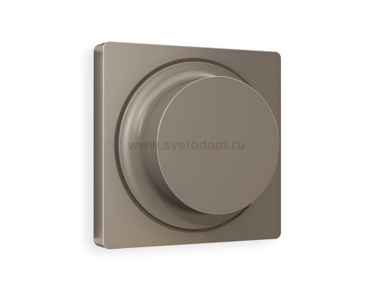 Лицевая панель ALFA (Темная бронза матовый) для диммера QUANT AP6355 Ambrella Volt