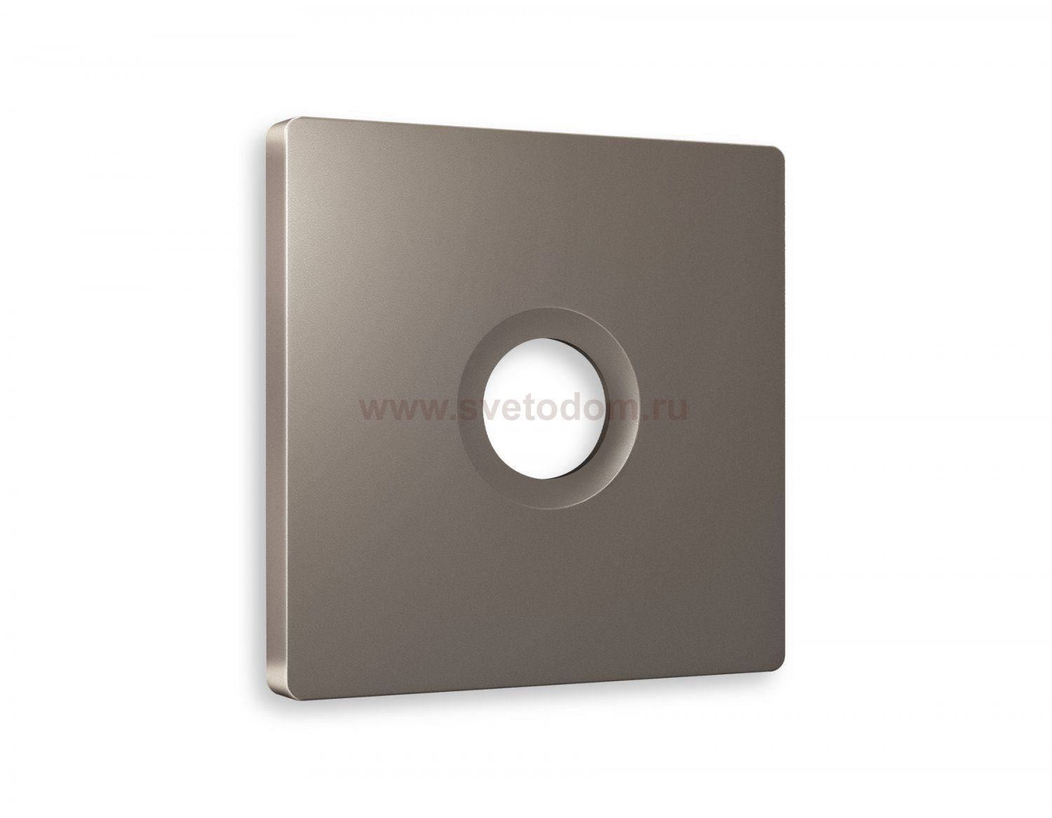 Лицевая панель ALFA (Темная бронза матовый) для TV розетки QUANT AP6430 Ambrella Volt