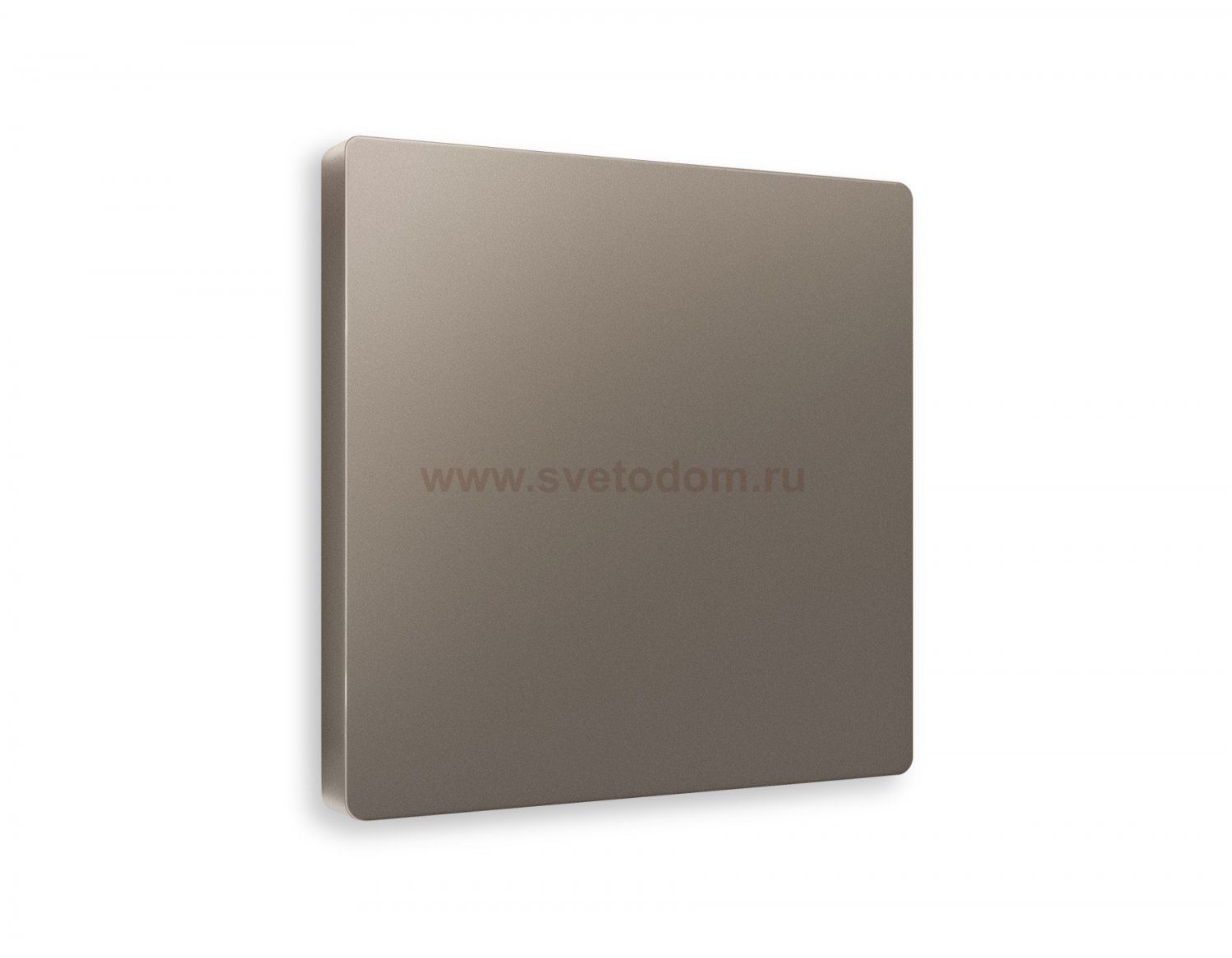 Лицевая панель ALFA (Темная бронза матовый) заглушка для суппорта QUANT AP6460 Ambrella Volt