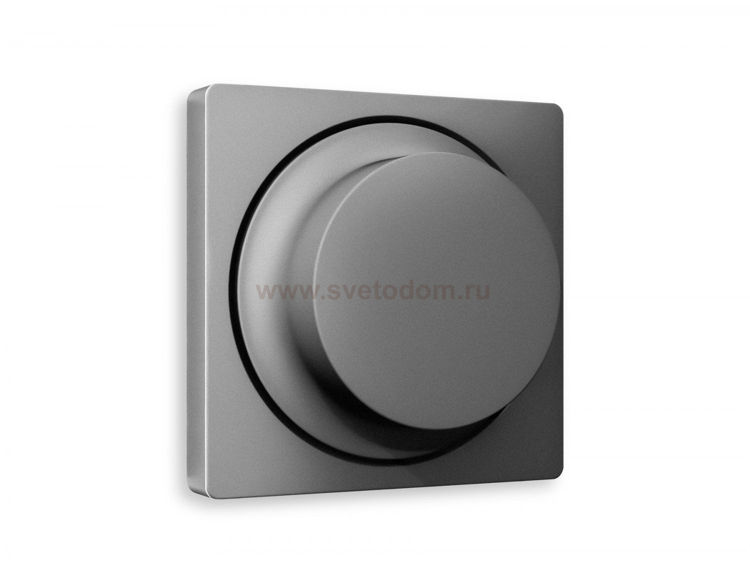 Лицевая панель ALFA (Антрацит серый) для светорегулятора универсального QUANT AP6555 Ambrella Volt