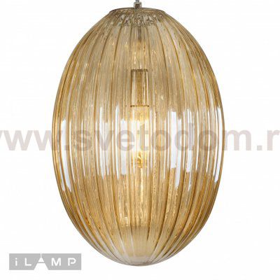 Подвесной светильник iLamp Jazz AP9003-1A Коньяк