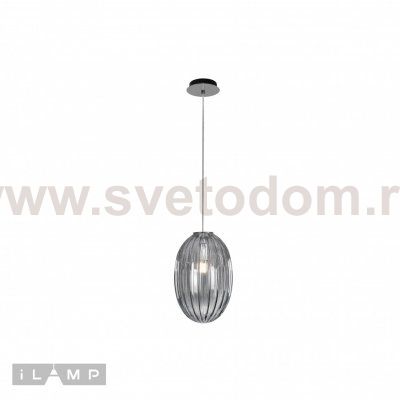 Подвесной светильник iLamp Jazz AP9003-1B Серый дым