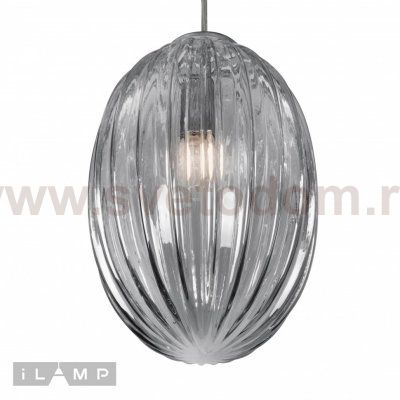 Подвесной светильник iLamp Jazz AP9003-1B Серый дым