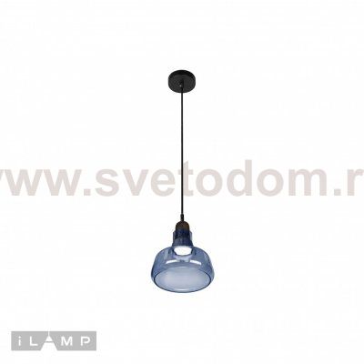 Подвесной светильник iLamp Puro AP9006-1B Голубой