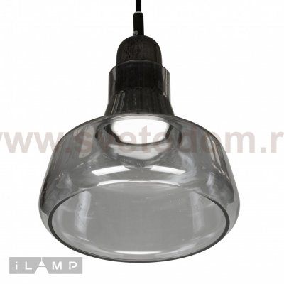 Подвесной светильник iLamp Puro AP9006-1B Серый дым