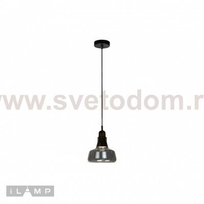 Подвесной светильник iLamp Puro AP9006-1B Серый дым