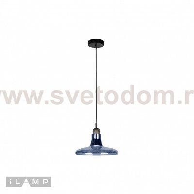 Подвесной светильник iLamp Puro AP9006-1D Голубой