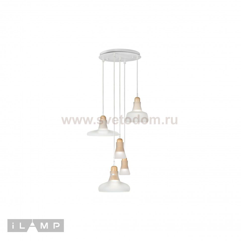 Подвесной светильник iLamp Puro AP9006-5 Белый