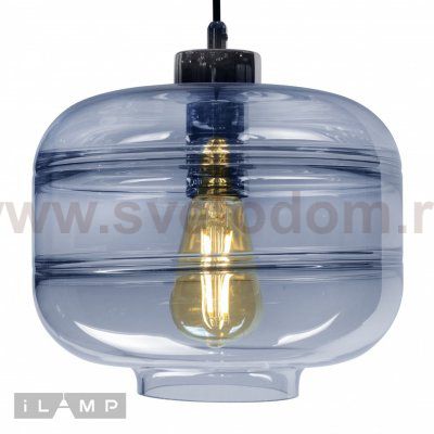 Подвесной светильник iLamp Like AP9035-1 Голубой