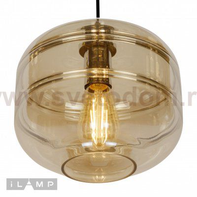 Подвесной светильник iLamp Like AP9035-1 Коньяк
