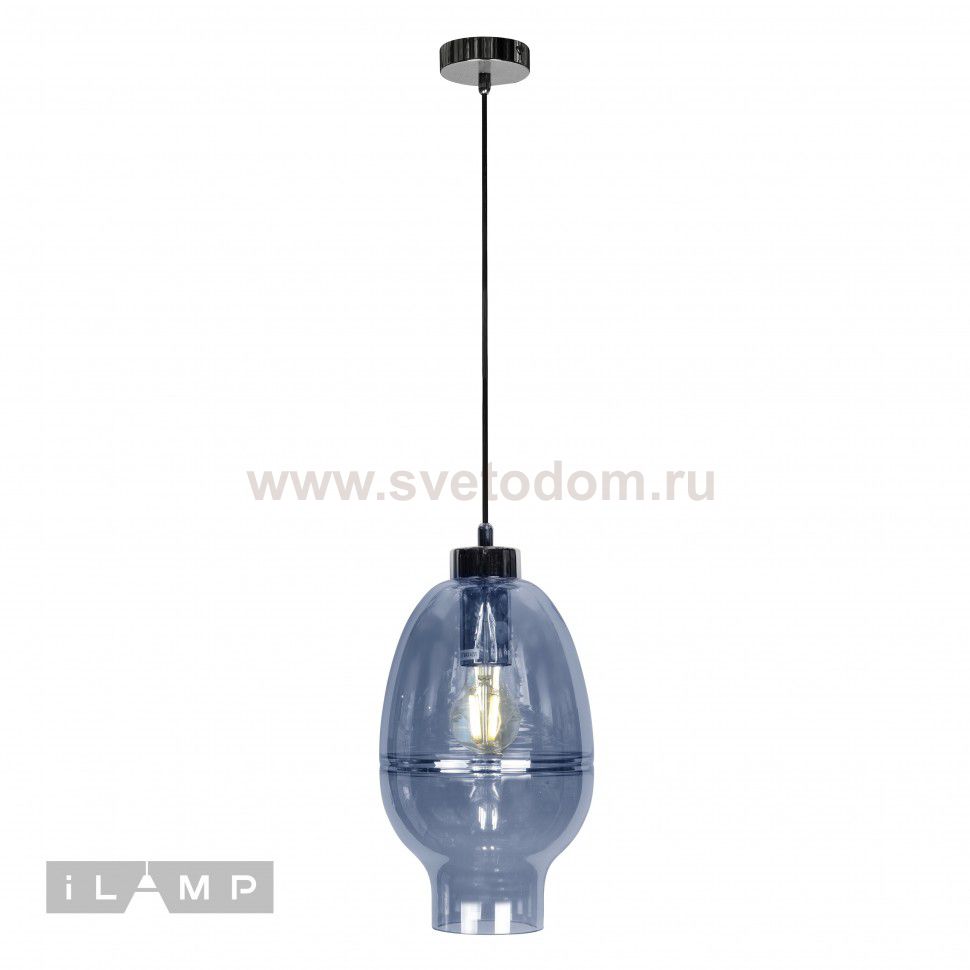 Подвесной светильник iLamp Relax AP9037-1 Голубой