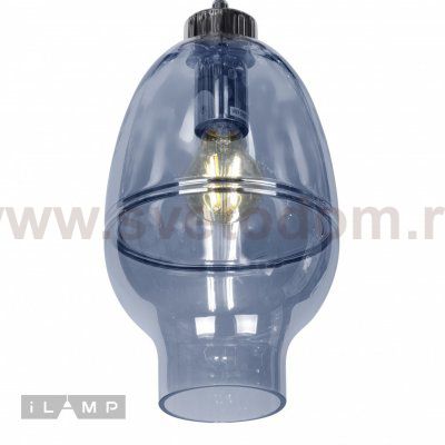 Подвесной светильник iLamp Relax AP9037-1 Голубой