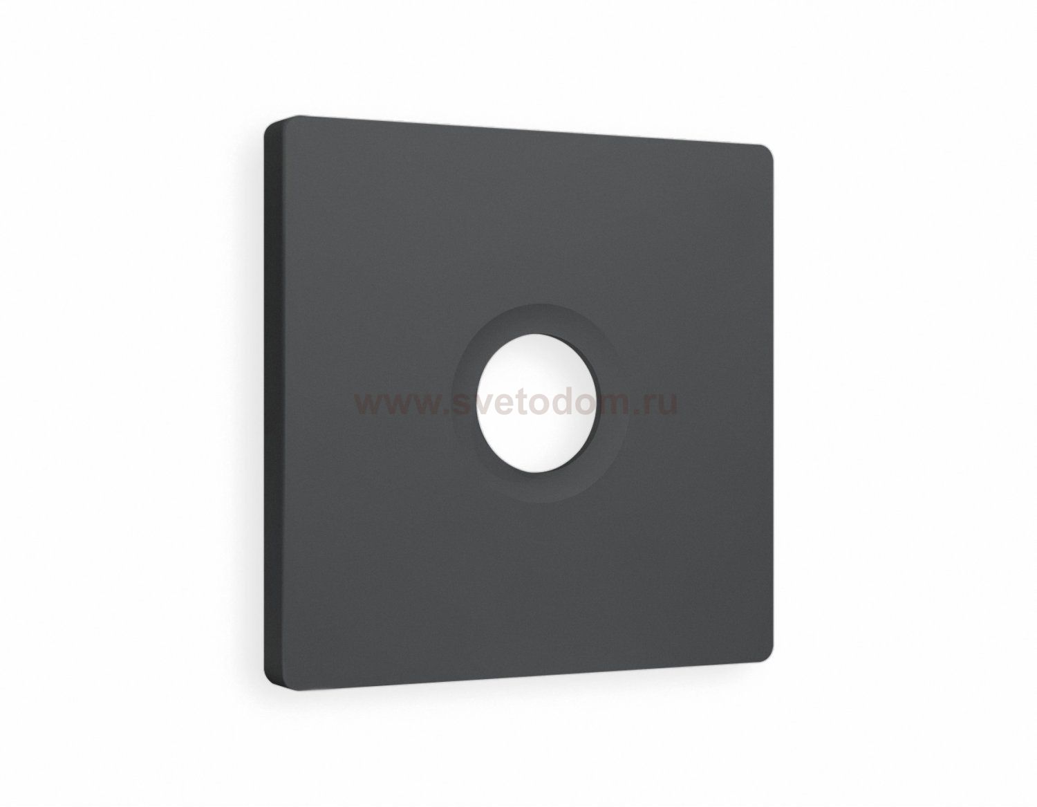 Лицевая панель ALFA (Графит Мягкое касание) для TV розетки QUANT AP9130 Ambrella Volt