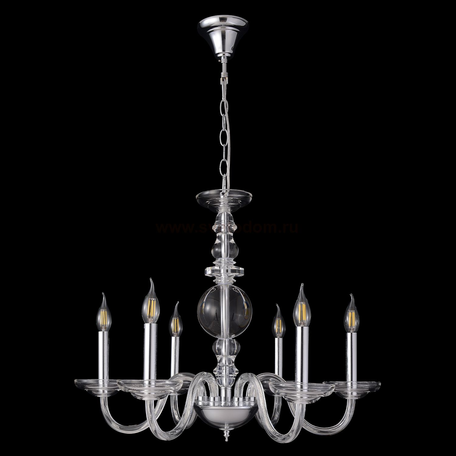 Люстра Crystallux ARABESQUE SP6 CHROME ARABESQUE