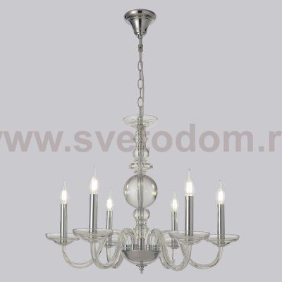 Люстра Crystallux ARABESQUE SP6 CHROME ARABESQUE