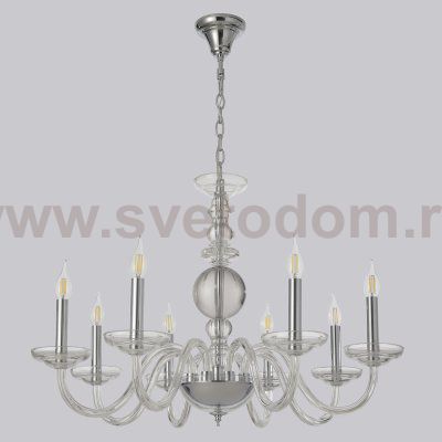 Люстра Crystallux ARABESQUE SP8 CHROME ARABESQUE