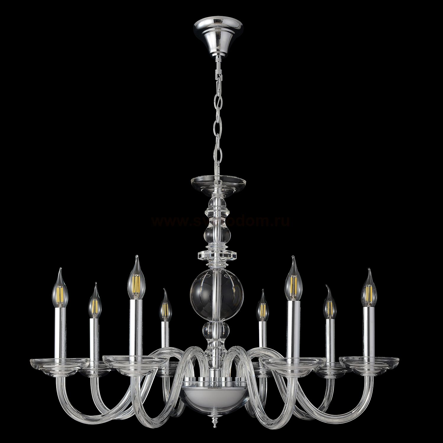 Люстра Crystallux ARABESQUE SP8 CHROME ARABESQUE