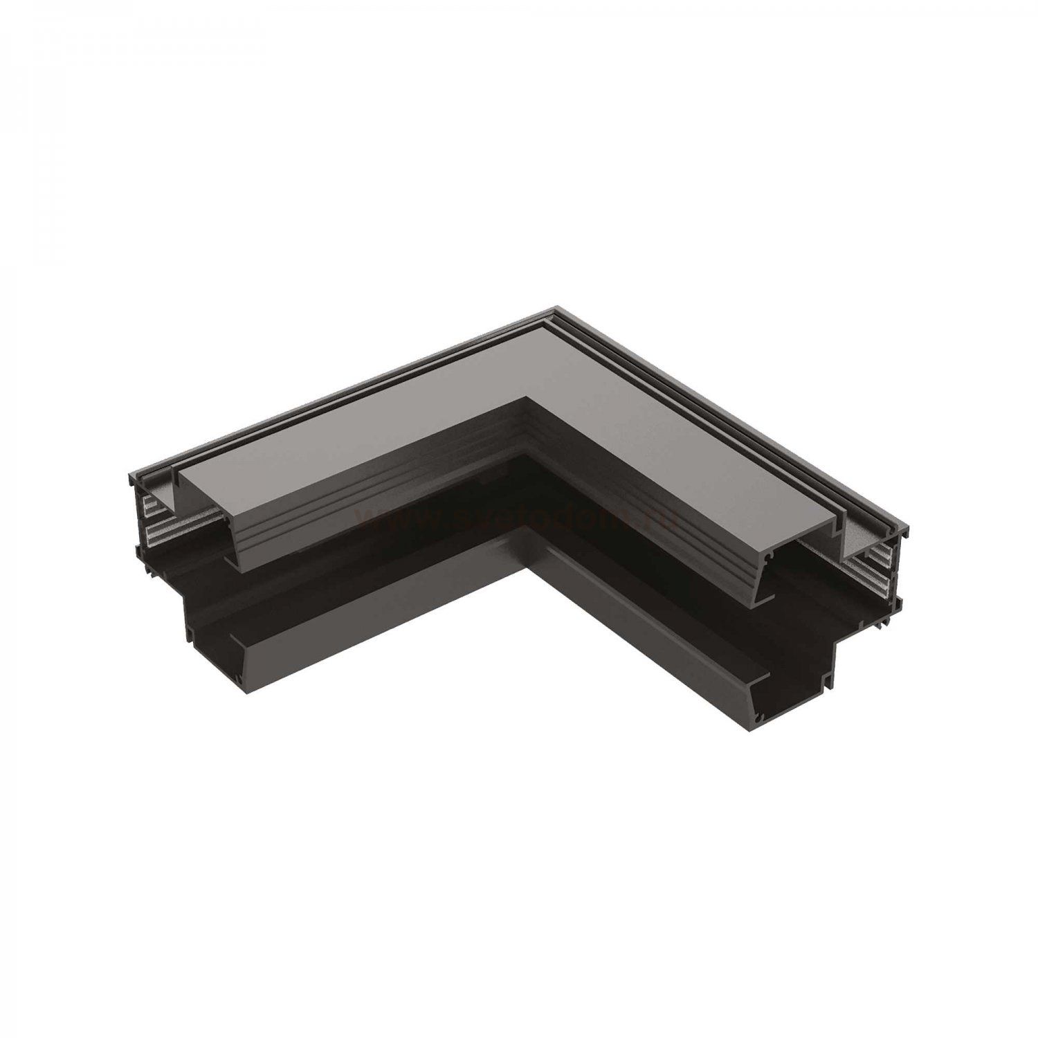 Ideal Lux ARCA CORNER RECESSED VERT HORIZ+CONNECTOR BK