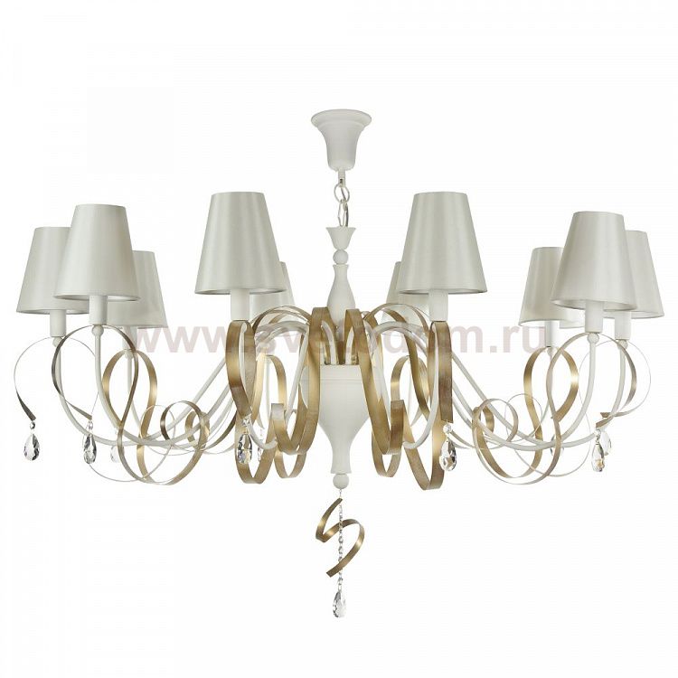 Люстра Maytoni ARM010-10-W Intreccio