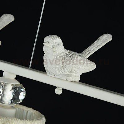 Люстра с птичками Maytoni ARM012-03-W Flitter