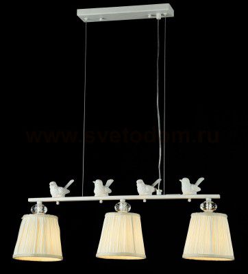 Люстра с птичками Maytoni ARM012-03-W Flitter