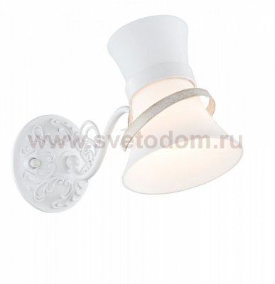 Светильник бра Maytoni ARM128-WL-01-W Baroque