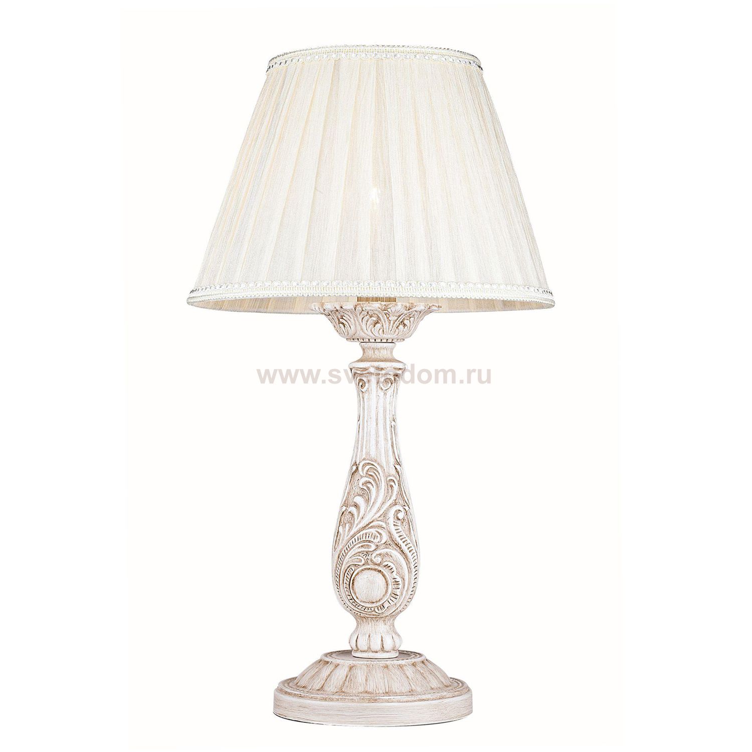 Настольная лампа из керамики Maytoni ARM216-11-W Bianco