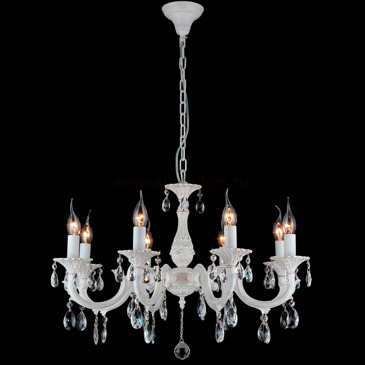 Люстра Maytoni ARM339-08-W Pietra