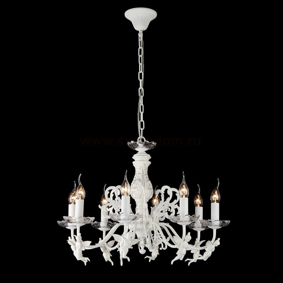 Люстра Maytoni ARM392-08-W Elegant Angel