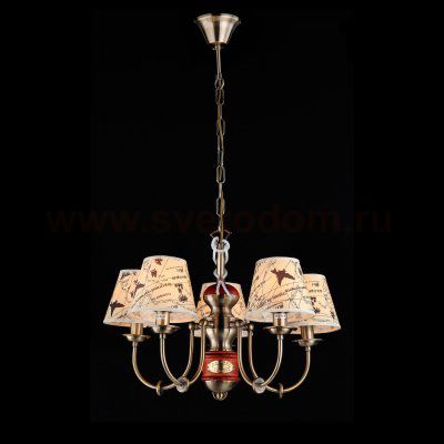 Люстра подвесная Maytoni ARM625-05-R Elegant Cruise