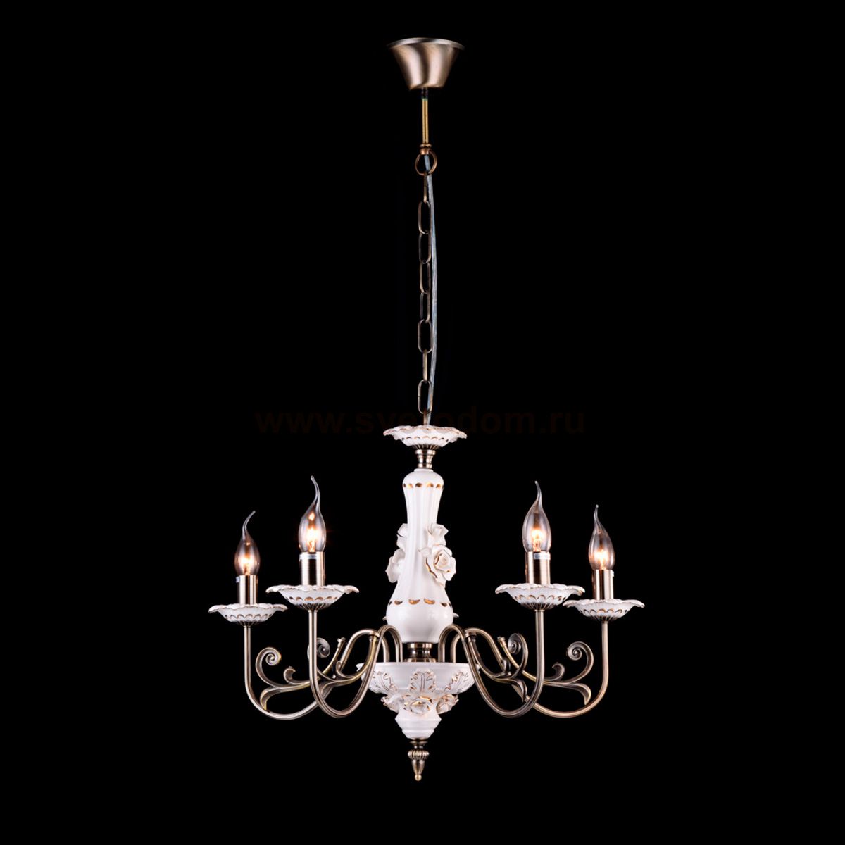 Светильник люстра подвесная Maytoni arm816-05-r Aliana