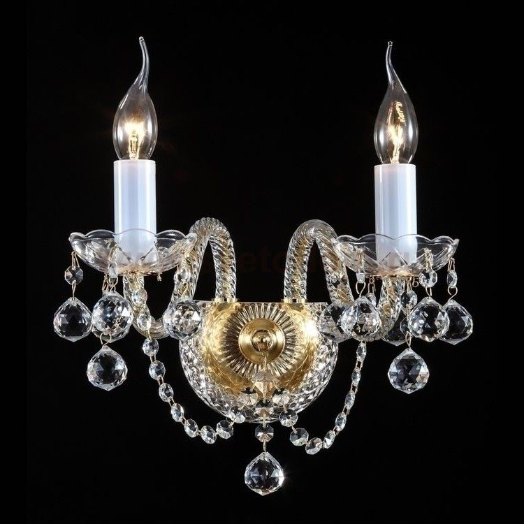 Светильник настенный бра Maytoni arm901-02-g Monogram 1