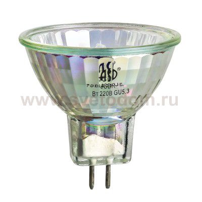 Лампа галогенная JCDR 50Вт 220В GU5.3 900Лм ASD