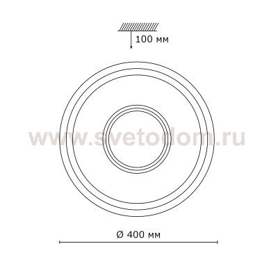 Сонекс ASTRA 2017/B настенно-потолочный светильник