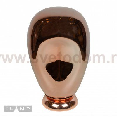 Настольная лампа iLamp Libra AТ9039-1 Розовое золото
