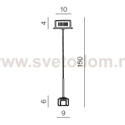 Подвесной светильник Azzardo Box 1 AZ0036
