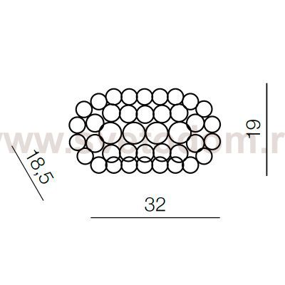 Настенный светильник Azzardo Acrylio wall AZ0052