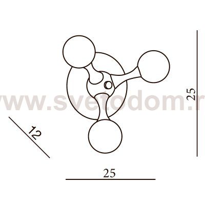 Настенный светильник Azzardo Neurono wall AZ0108