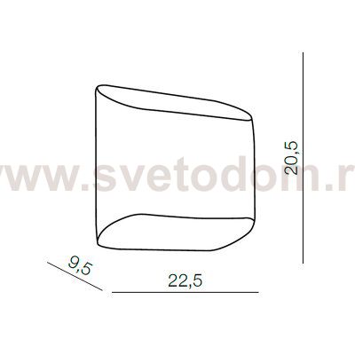 Настенный светильник Azzardo Pancake AZ0113