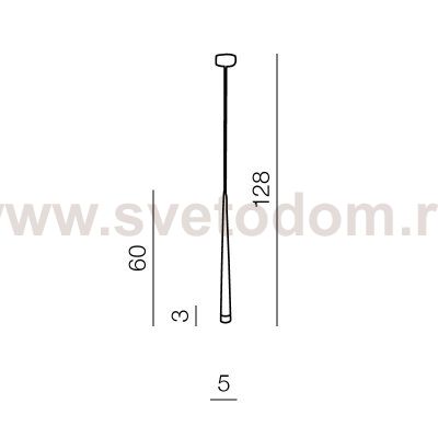 Подвесной светильник Azzardo Stylo 1 AZ0117