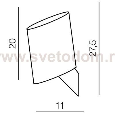 Настенный светильник Azzardo Rosa AZ0141