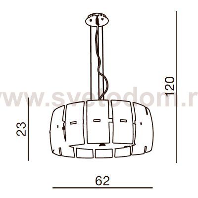 Подвесная люстра Azzardo Taurus AZ0162