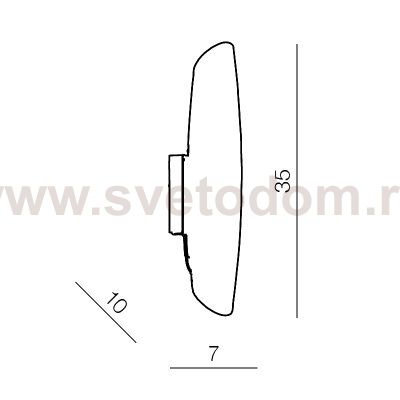 Настенный светильник Azzardo Ariel AZ0264
