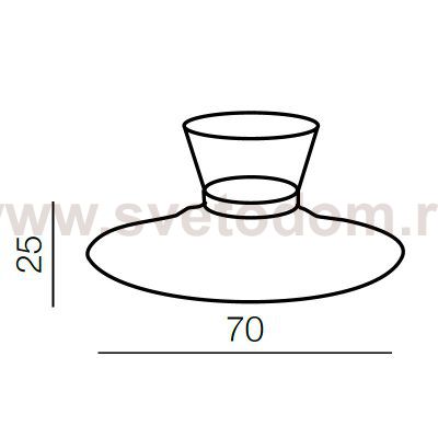 Потолочная люстра Azzardo Pires 70 top AZ0282