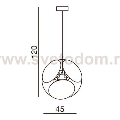 Подвесная люстра Azzardo Pills 45 AZ0344