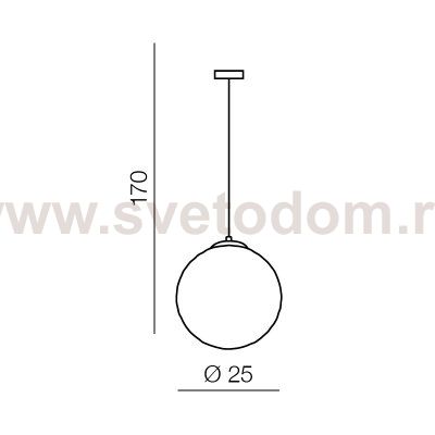 Подвесная люстра Azzardo Sweet 25 AZ0446